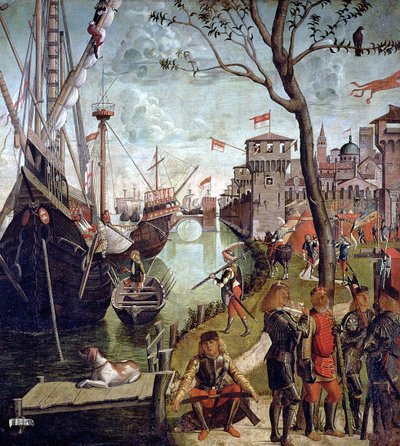 Arrival of St. Ursula during the Siege of Cologne, from the St. Ursula Cycle by Vittore Carpaccio